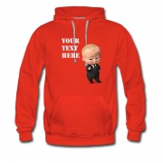 Men's Baby Boss Custome Text Style Hoodie