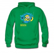 Men's Banana Nevermind Parody Hoodie