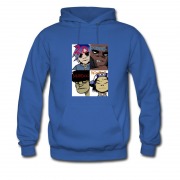 Men's Band Mate Gorillaz Cartoon Character Hoodie