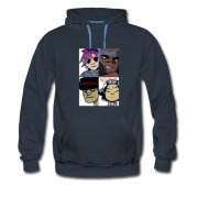 Men's Band Mate Gorillaz Cartoon Character Hoodie