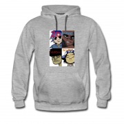 Men's Band Mate Gorillaz Cartoon Character Hoodie