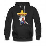 Men's Bandidos In Front Face Hoodie