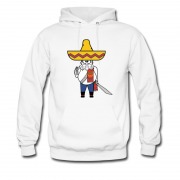 Men's Bandidos In Front Face Hoodie