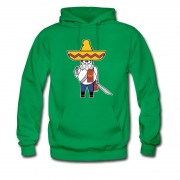 Men's Bandidos In Front Face Hoodie