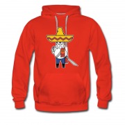 Men's Bandidos In Front Face Hoodie