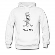 Men's Bart Hell Boy Style Awesome Hoodie