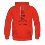 Men's Bart Hell Boy Style Awesome Hoodie