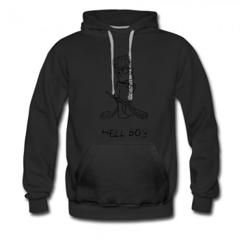 Men's Bart Hell Boy Style Awesome Hoodie