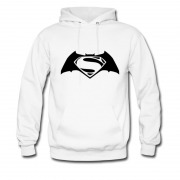 Men's Batman vs Superman logo Hoodie