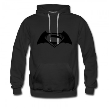 Men's Batman vs Superman logo Hoodie
