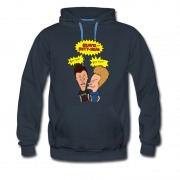 Men's Beavis And Butt-head Cartoon Hoodie