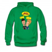 Men's Beavis And Butt-head Cartoon Hoodie