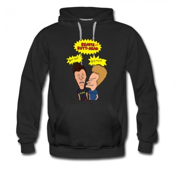 Men's Beavis And Butt-head Cartoon Hoodie