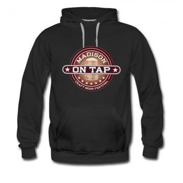 Men's Beer Design Madison On Tap Craft Beer Festival Hot Hoodie