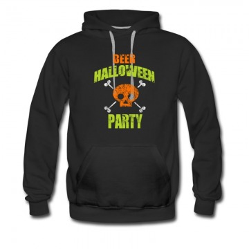 Men's Beer Halloween Party Hoodie