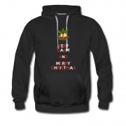Men's Bell Christmas Santa Meery Christmas Logo Hoodie