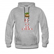 Men's Bell Christmas Santa Meery Christmas Logo Hoodie
