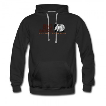 Men's Big Barrel Rum Beer Style Hoodie