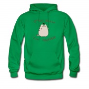 Men's Bitch Please Im Adorable Pusheen The Cat Hoodie