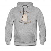 Men's Bitch Please Im Adorable Pusheen The Cat Hoodie