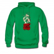 Men's Black Metal Hot Logo Hoodie