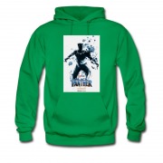 Men's Black Panther Hot Poster Hoodie