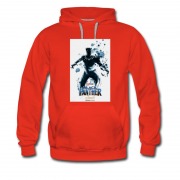 Men's Black Panther Hot Poster Hoodie