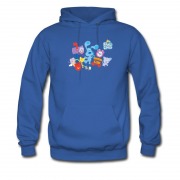 Men's Blues Clues And Friends Design Hoodie