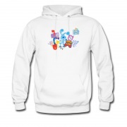 Men's Blues Clues And Friends Design Hoodie