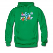 Men's Blues Clues And Friends Design Hoodie