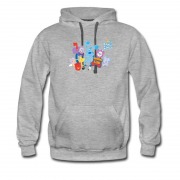 Men's Blues Clues And Friends Design Hoodie