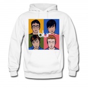 Men's blur band Hoodie