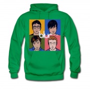 Men's blur band Hoodie