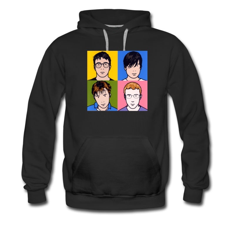 Men's Blur Blur Blur Band Music Hoodie