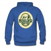 Men's Boulder Beer Mountion View Logo Great Hoodie