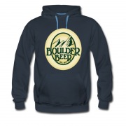 Men's Boulder Beer Mountion View Logo Great Hoodie