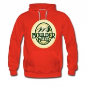 Men's Boulder Beer Mountion View Logo Great Hoodie