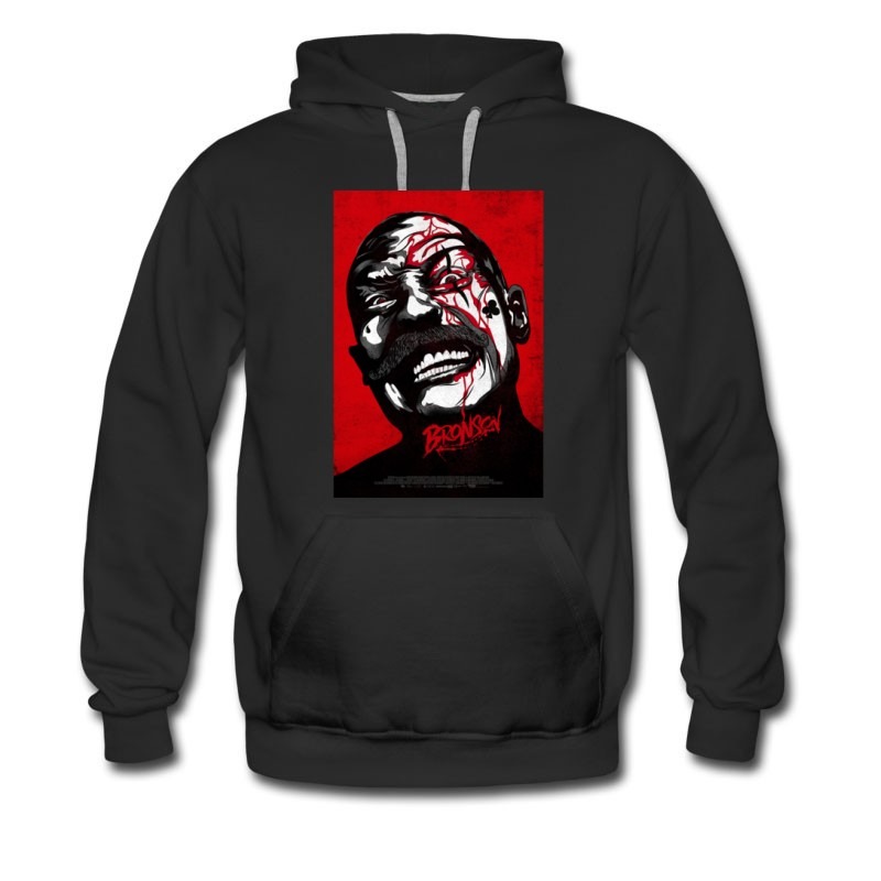 Men's Bronson Scary Face Hoodie