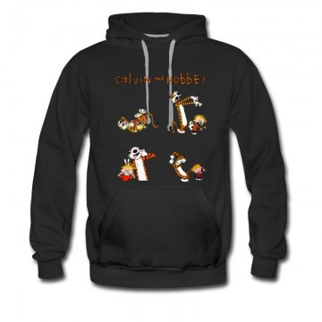 Men's calvin and hobbes Hoodie