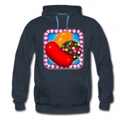 Men's Candy Crush Hot Android Games Hoodie