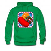 Men's Candy Crush Hot Android Games Hoodie