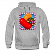 Men's Candy Crush Hot Android Games Hoodie