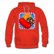 Men's Candy Crush Hot Android Games Hoodie