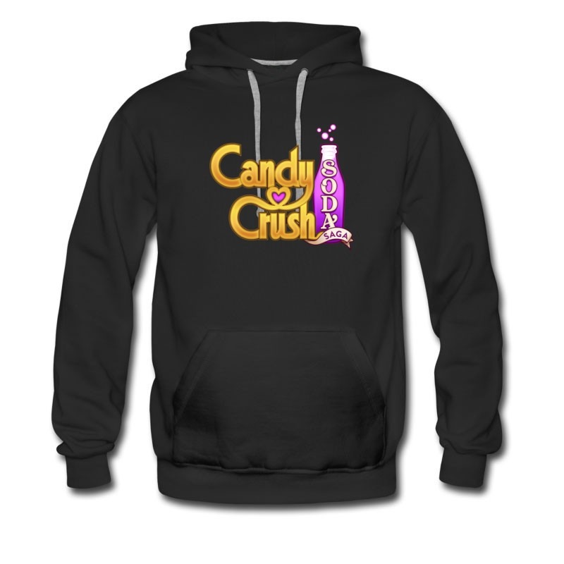 Men's Candy Crush Soda Saga Games Hoodie