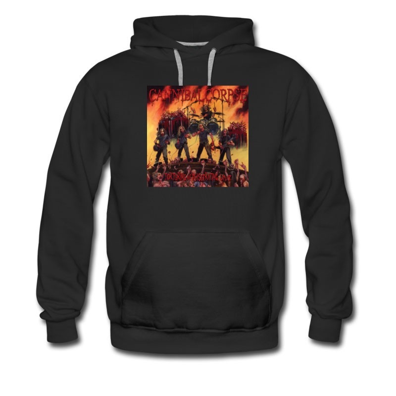 Men's Cannibal Corpse Torturing And Eviscerating Live Hoodie