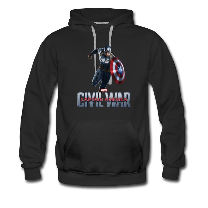 Men's Captain America Civil War Marvel Hoodie