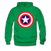 Men's captain america logo Hoodie