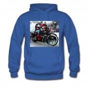 Men's CAPTAIN AMERIKA RIDE BIKE Hoodie