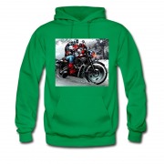 Men's CAPTAIN AMERIKA RIDE BIKE Hoodie