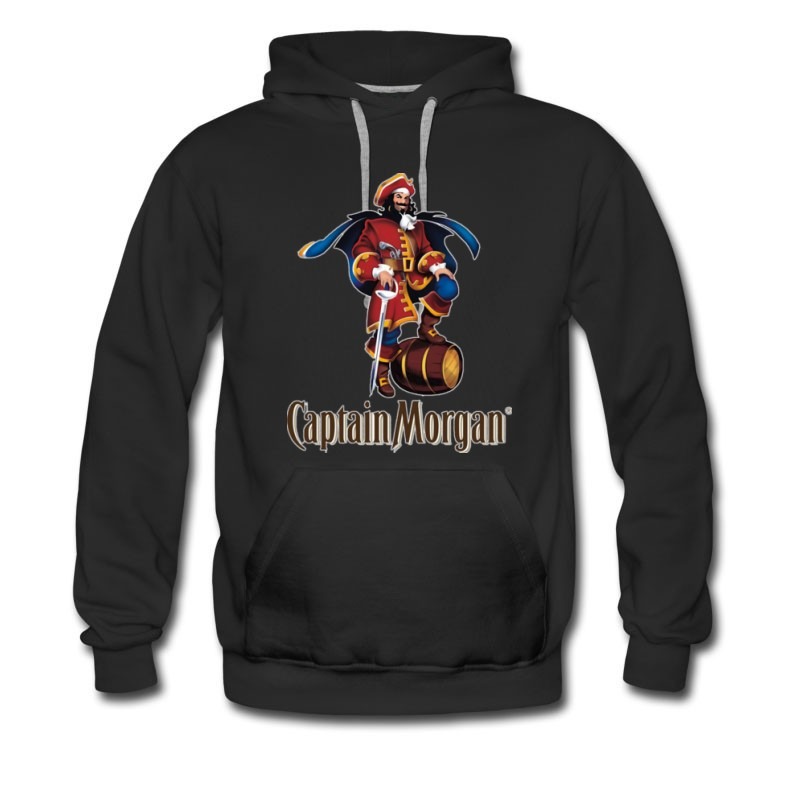 Men's captain morgan dark Hoodie